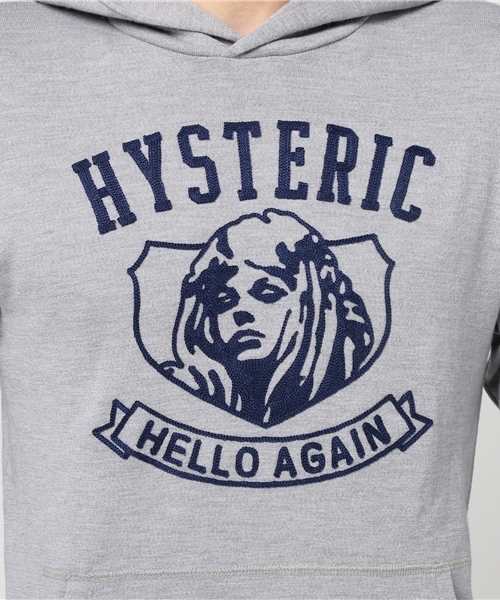 ヒステリックグラマー　2wayパーカー HYSTERIC TIMES パーカー（パーカー）｜HYSTERIC GLAMOUR
