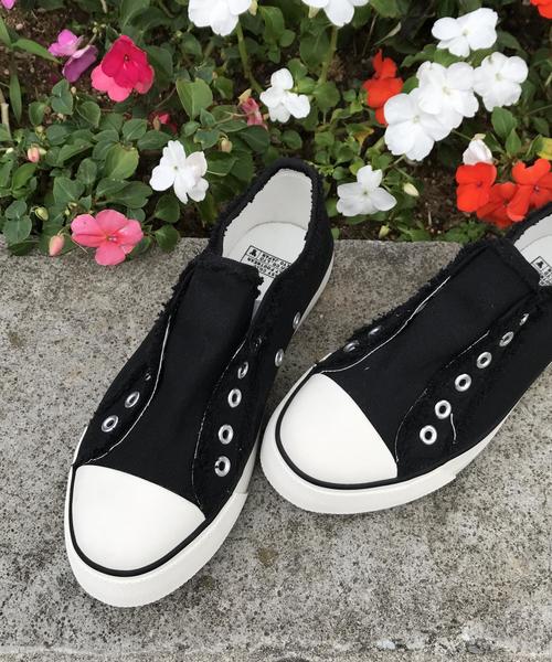 coen（コーエン）の「【『LEE』11月号掲載・2017FW新色登場・人気復刻カラー・追加生産】キャンバススリッポン（スニーカー）（スリッポン・レディース・ネイビー/オリーブ/グレー/ホワイト/ライトブルー/ブラック/グレー系その他/マスタード・LARGE/X-LARGE/MEDIUM/SMALL）」の19枚目の写真