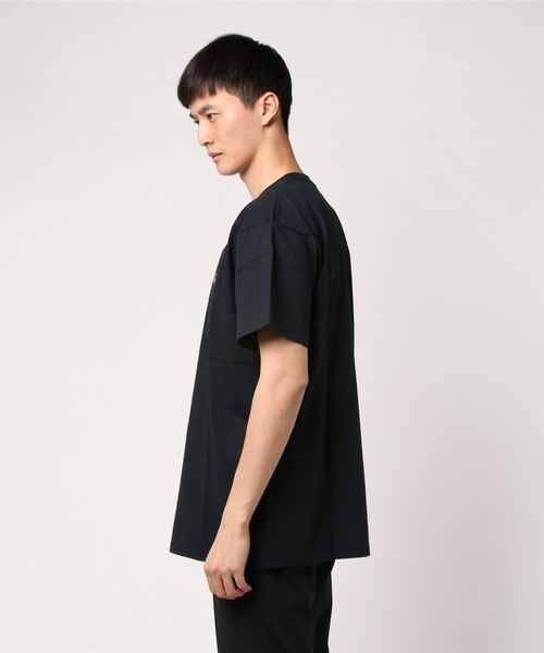 Carhartt WIP（カーハートダブリューアイピー）の「S/S CHASE T-SHIRT（Tシャツ/カットソー・メンズ・アッシュグレー/ブルー/ブラック/ホワイト/ダークグリーン/ヘザーグレー/レッド/グリーン/ダークネイビー/ブラウン・SMALL/MEDIUM/LARGE/X-LARGE/X-SMALL）」の11枚目の写真