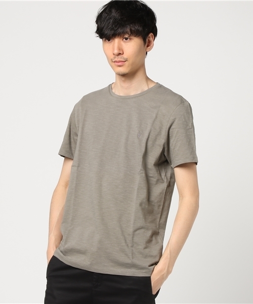ALLSAINTS（オールセインツ）の「SOUL CREW（Tシャツ/カットソー・メンズ・グリーン/ブルー/グレー・MEDIUM/LARGE/X-SMALL/SMALL）」の9枚目の写真