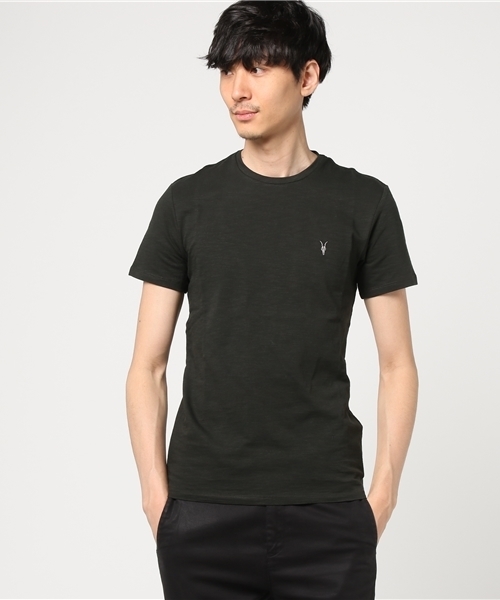 ALLSAINTS（オールセインツ）の「SOUL CREW（Tシャツ/カットソー・メンズ・グリーン/ブルー/グレー・MEDIUM/LARGE/X-SMALL/SMALL）」の10枚目の写真