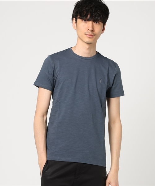 ALLSAINTS（オールセインツ）の「SOUL CREW（Tシャツ/カットソー・メンズ・グリーン/ブルー/グレー・MEDIUM/LARGE/X-SMALL/SMALL）」の11枚目の写真