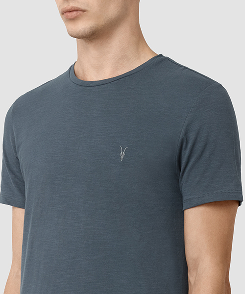 ALLSAINTS（オールセインツ）の「SOUL CREW（Tシャツ/カットソー・メンズ・グリーン/ブルー/グレー・MEDIUM/LARGE/X-SMALL/SMALL）」の14枚目の写真