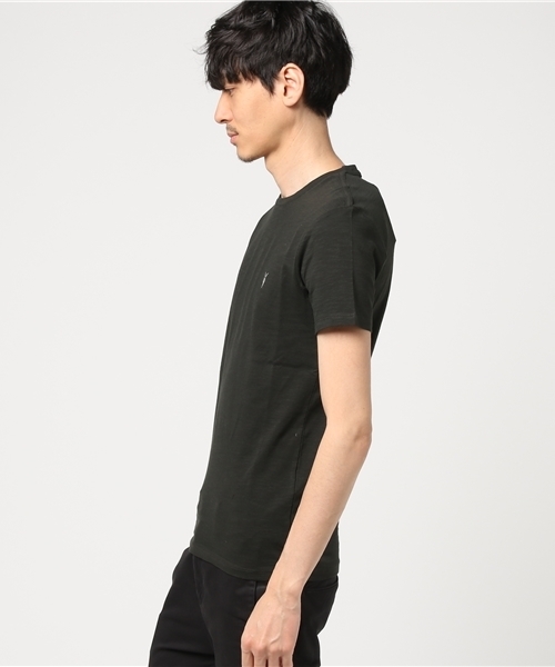 ALLSAINTS（オールセインツ）の「SOUL CREW（Tシャツ/カットソー・メンズ・グリーン/ブルー/グレー・MEDIUM/LARGE/X-SMALL/SMALL）」の4枚目の写真