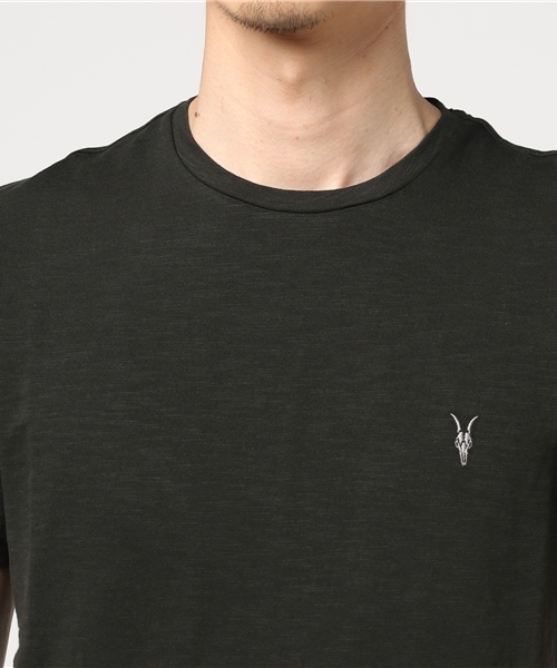 ALLSAINTS（オールセインツ）の「SOUL CREW（Tシャツ/カットソー・メンズ・グリーン/ブルー/グレー・MEDIUM/LARGE/X-SMALL/SMALL）」の6枚目の写真