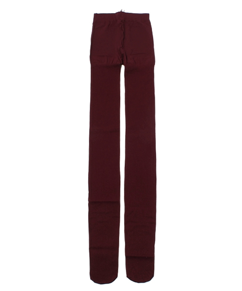 mystic（ミスティック）の「80DENIRRIBタイツ（タイツ/ストッキング・レディース・ブラック/ボルドー/グレー/チャコール/グレイッシュベージュ・ﾌﾘ-）」の5枚目の写真