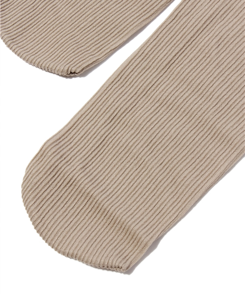 mystic（ミスティック）の「80DENIRRIBタイツ（タイツ/ストッキング・レディース・ブラック/ボルドー/グレー/チャコール/グレイッシュベージュ・ﾌﾘ-）」の6枚目の写真