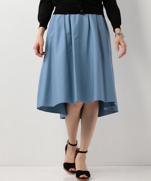 Jewel Changes（ジュエルチェンジズ）の「〓★JOCIT OX 2タック イレヘムスカート（スカート・レディース・パープル/レッド/ライトブルー・38/36）」の7枚目の写真