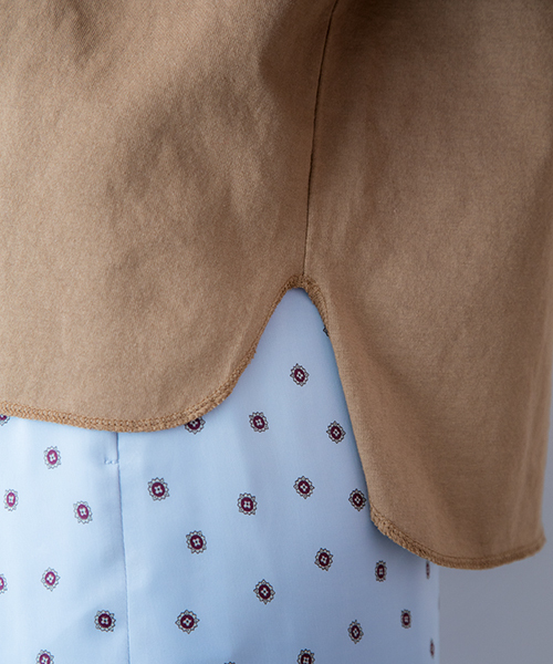 Banner Barrett（バナーバレット）の「BL JERSEY TOPS（Tシャツ/カットソー・レディース・ベージュ/ブラック/グリーン/オフホワイト・38）」の11枚目の写真