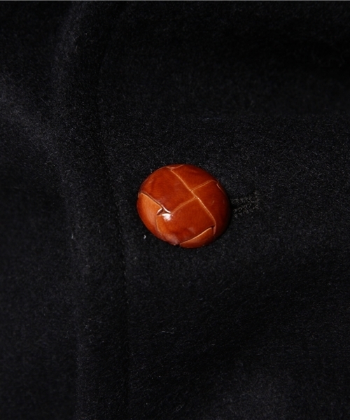 UNION STATION(ユニオンステーション)の「ショールカラーメルトンコート(ピーコート・メンズ・ブラック/グレー/ネイビー/ブラック系その他・MEDIUM/LARGE/LL)」の9枚目の写真