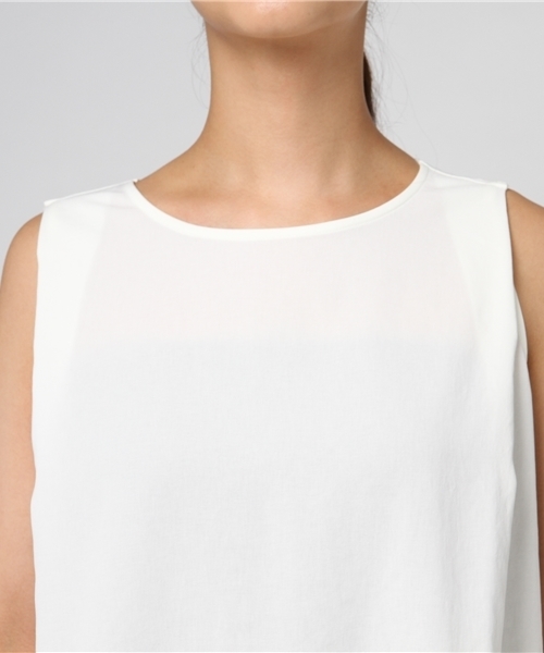 STUDIOUS(ステュディオス)の「【STUDIOUS】バックボートリボンブラウス(シャツ/ブラウス・レディース・ベージュ/オフホワイト/ブラック・FREE)」の7枚目の写真