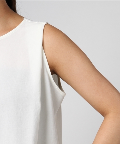 STUDIOUS(ステュディオス)の「【STUDIOUS】バックボートリボンブラウス(シャツ/ブラウス・レディース・ベージュ/オフホワイト/ブラック・FREE)」の9枚目の写真