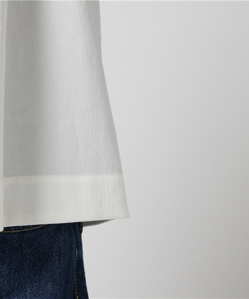 STUDIOUS(ステュディオス)の「【STUDIOUS】バックボートリボンブラウス(シャツ/ブラウス・レディース・ベージュ/オフホワイト/ブラック・FREE)」の10枚目の写真