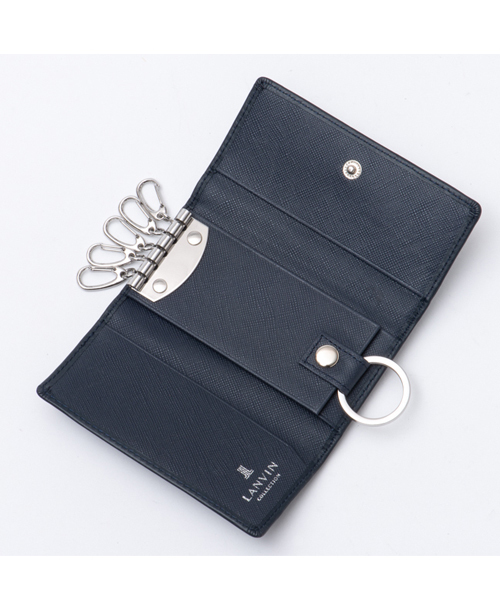 LANVIN collection（ランバン コレクション）の「LANVIN COLLECTION（ランバン・コレクション）ENBOSS キーケース（キーケース/キーアクセサリー・メンズ・ブラック/ネイビー/チョコ・FREE）」の9枚目の写真