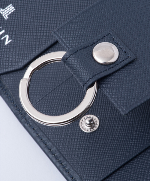 LANVIN collection（ランバン コレクション）の「LANVIN COLLECTION（ランバン・コレクション）ENBOSS キーケース（キーケース/キーアクセサリー・メンズ・ブラック/ネイビー/チョコ・FREE）」の12枚目の写真