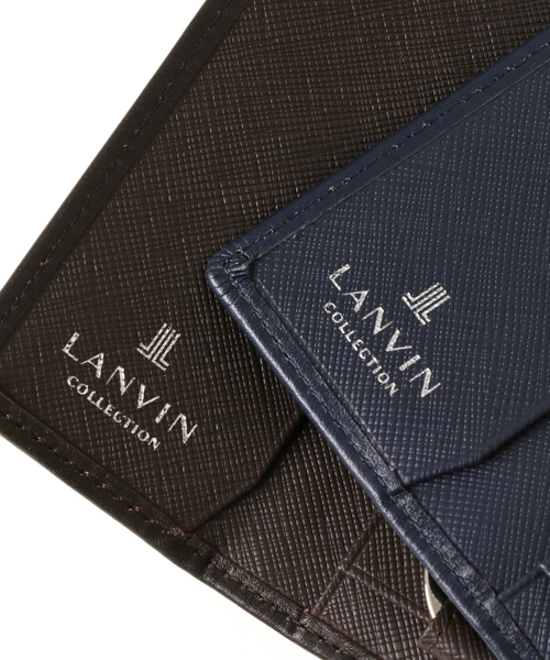 LANVIN collection（ランバン コレクション）の「LANVIN COLLECTION（ランバン・コレクション）ENBOSS キーケース（キーケース/キーアクセサリー・メンズ・ブラック/ネイビー/チョコ・FREE）」の8枚目の写真