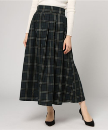 earth music&ecology | チェックタックスカート(スカート)