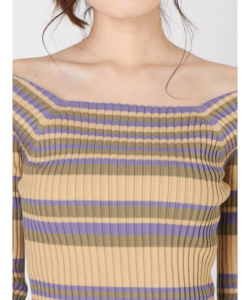 MURUA（ムルーア）の「スリットフィットニット（ニット/セーター・レディース・ホワイト/ブラック/イエロー/その他1・FREE）」の18枚目の写真