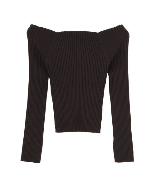 MURUA（ムルーア）の「スリットフィットニット（ニット/セーター・レディース・ホワイト/ブラック/イエロー/その他1・FREE）」の10枚目の写真