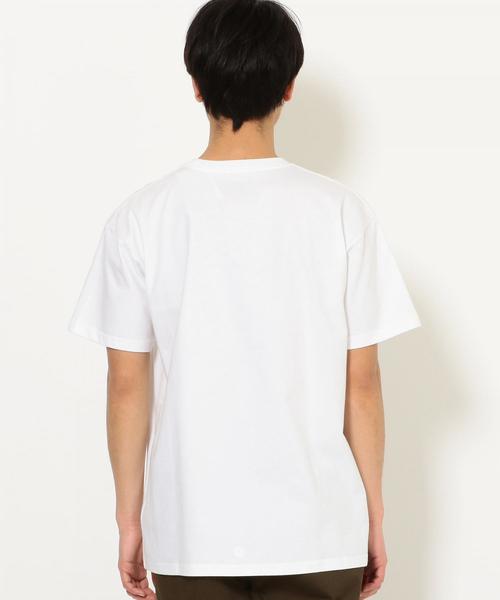 Carhartt（カーハート）の「[カーハート] ST CARHARTT CHASE Tシャツ ◆（Tシャツ/カットソー・メンズ・ブラウン/ライム/ライトピンク/ホワイト・LARGE/MEDIUM/SMALL）」の5枚目の写真