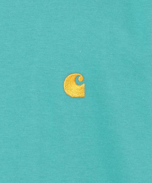 Carhartt（カーハート）の「[カーハート] ST CARHARTT CHASE Tシャツ ◆（Tシャツ/カットソー・メンズ・ブラウン/ライム/ライトピンク/ホワイト・LARGE/MEDIUM/SMALL）」の16枚目の写真