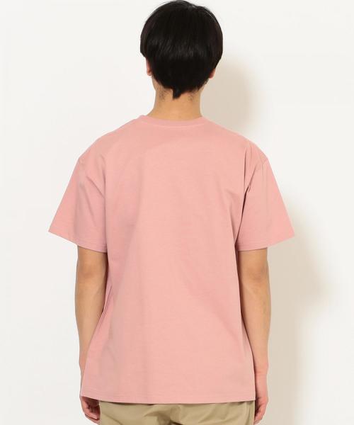 Carhartt（カーハート）の「[カーハート] ST CARHARTT CHASE Tシャツ ◆（Tシャツ/カットソー・メンズ・ブラウン/ライム/ライトピンク/ホワイト・LARGE/MEDIUM/SMALL）」の8枚目の写真