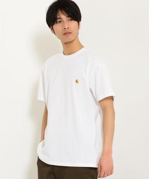 Carhartt（カーハート）の「[カーハート] ST CARHARTT CHASE Tシャツ ◆（Tシャツ/カットソー・メンズ・ブラウン/ライム/ライトピンク/ホワイト・LARGE/MEDIUM/SMALL）」の19枚目の写真