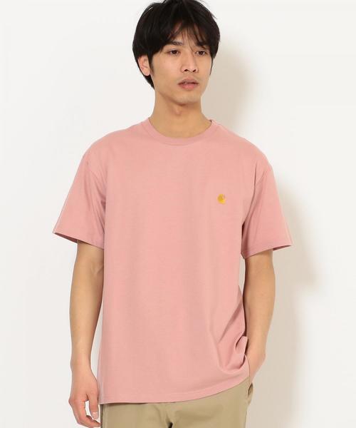 Carhartt（カーハート）の「[カーハート] ST CARHARTT CHASE Tシャツ ◆（Tシャツ/カットソー・メンズ・ブラウン/ライム/ライトピンク/ホワイト・LARGE/MEDIUM/SMALL）」の21枚目の写真