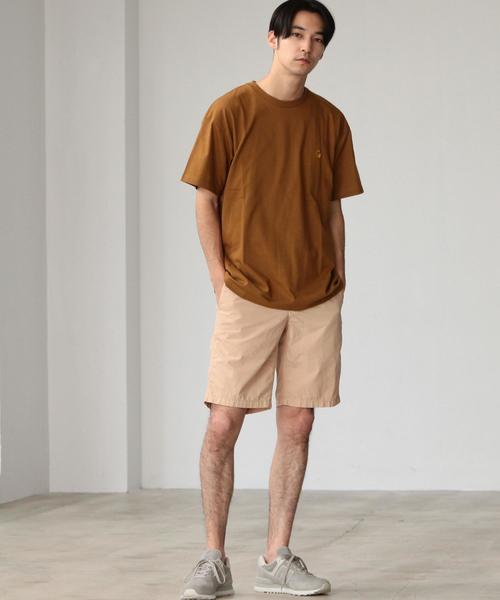 Carhartt（カーハート）の「[カーハート] ST CARHARTT CHASE Tシャツ（Tシャツ/カットソー・メンズ・ホワイト/ライム/ブラウン/ライトピンク・LARGE/SMALL/MEDIUM）」の15枚目の写真