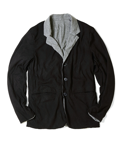 rehacer（レアセル）の「rehacer : Reversible cut tailored jacket（テーラードジャケット・メンズ・ブラック×グレー/ブルー系その他/ブラウン系その他・LARGE/MEDIUM/SMALL）」の6枚目の写真