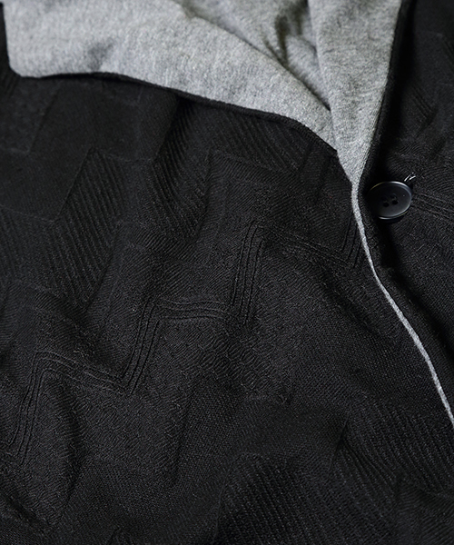 rehacer（レアセル）の「rehacer : Reversible cut tailored jacket（テーラードジャケット・メンズ・ブラック×グレー/ブルー系その他/ブラウン系その他・LARGE/MEDIUM/SMALL）」の10枚目の写真