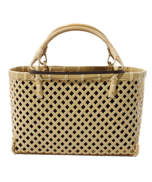 UNITED ARROWS（ユナイテッドアローズ）の「四つ目編み 竹籠