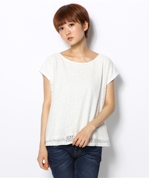 green label relaxing | ：：GC　ラッセルレースB/リボンPO②カットソー(Tシャツ/カットソー)