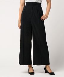 【GVGV】SATIN MOUSSE HIGH WAIST WIDE LEG TROUSERS GV1831007