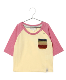 B:MING by BEAMS | □ビーミング by ビームス / カラーブロック7分袖Tシャツ(Tシャツ/カットソー)