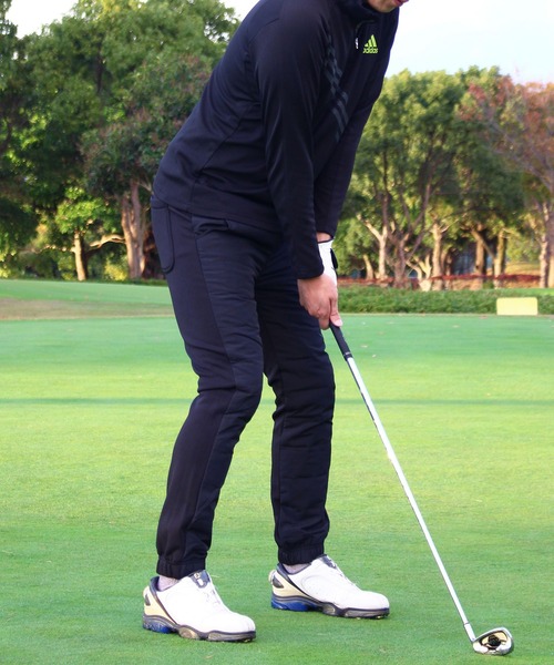 【セール】裏シャギーフリース ダウン ジョガー ゴルフパンツ ゴルフウェア メンズ（ゴルフグッズ）｜TopIsm（トップイズム）