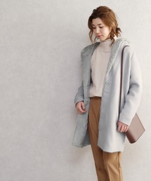 シャギーファーロングコート