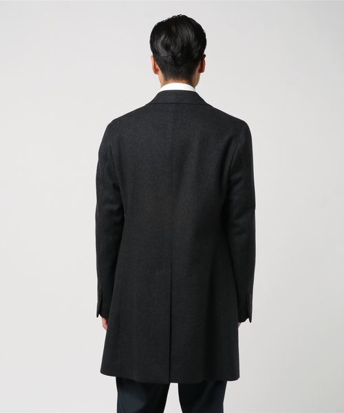 SHIPS（シップス）の「SHORT CHESTER　CASHMERE 18（その他アウター・メンズ・ダークグレー・LARGE/MEDIUM/SMALL/X-LARGE）」の4枚目の写真