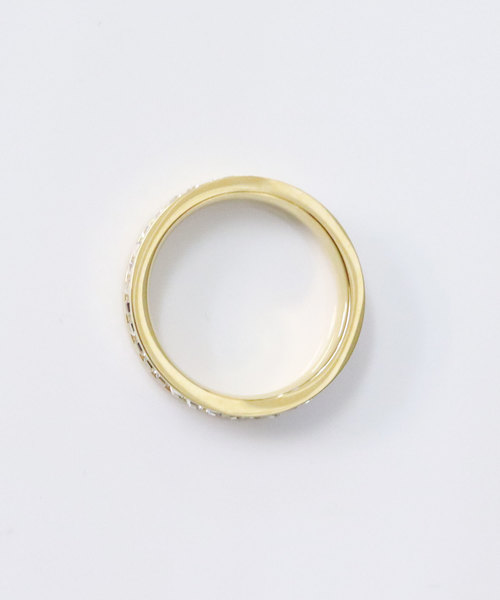 florist（フローリスト）の「ステンレスシンプルスクエアエタニティーリング（リング・レディース・シルバー/ゴールド/ピンクゴールド・12号/9号/17号/7号/20号/15号/4号/23号）」の5枚目の写真