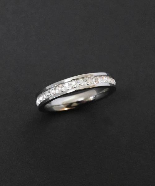 florist（フローリスト）の「ステンレスシンプルスクエアエタニティーリング（リング・レディース・シルバー/ゴールド/ピンクゴールド・12号/9号/17号/7号/20号/15号/4号/23号）」の8枚目の写真