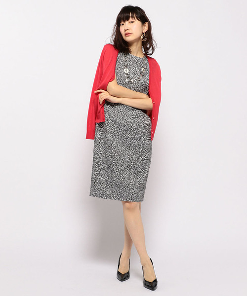 A/C DESIGN BY ALPHA CUBIC（エーシーデザインバイアルファキュービック）の「春夏カラーVネックカーディガン（カーディガン/ボレロ・レディース・ピンク/グリーン/ネイビー/ラベンダー・M size/L size）」の19枚目の写真