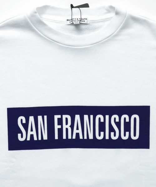 BEAUTY&YOUTH UNITED ARROWS（ビューティーアンドユースユナイテッドアローズ）の「BY ∴ スウェット ロゴ クルーネック◆（スウェット・メンズ・グレー/パープル/ホワイト・LARGE/SMALL/X-LARGE/MEDIUM）」の14枚目の写真