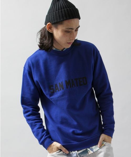 BEAUTY&YOUTH UNITED ARROWS（ビューティーアンドユースユナイテッドアローズ）の「BY ∴ スウェット ロゴ クルーネック◆（スウェット・メンズ・グレー/パープル/ホワイト・LARGE/SMALL/X-LARGE/MEDIUM）」の6枚目の写真