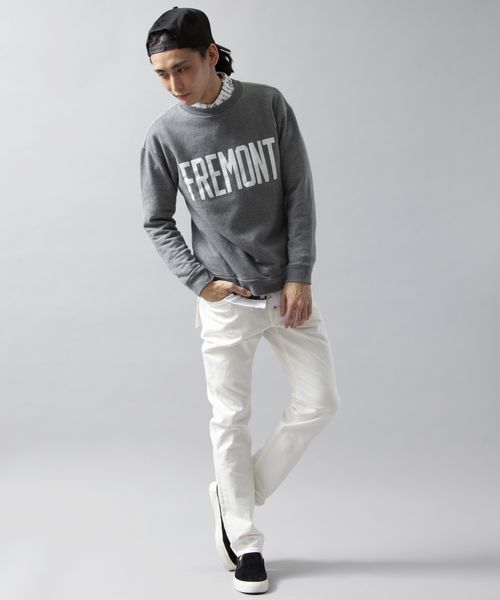 BEAUTY&YOUTH UNITED ARROWS（ビューティーアンドユースユナイテッドアローズ）の「BY ∴ スウェット ロゴ クルーネック◆（スウェット・メンズ・グレー/パープル/ホワイト・LARGE/SMALL/X-LARGE/MEDIUM）」の8枚目の写真