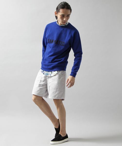 BEAUTY&YOUTH UNITED ARROWS（ビューティーアンドユースユナイテッドアローズ）の「BY ∴ スウェット ロゴ クルーネック◆（スウェット・メンズ・グレー/パープル/ホワイト・LARGE/SMALL/X-LARGE/MEDIUM）」の9枚目の写真