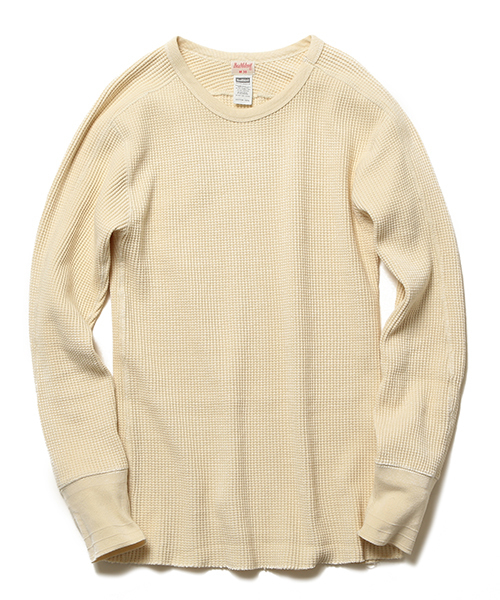 Healthknit（ヘルスニット）の「Healthknit / スーパー ヘビー サーマル（Tシャツ/カットソー・メンズ・ナチュラル/チャコールグレー/ネイビー/グレー・SMALL/MEDIUM/LARGE）」の10枚目の写真