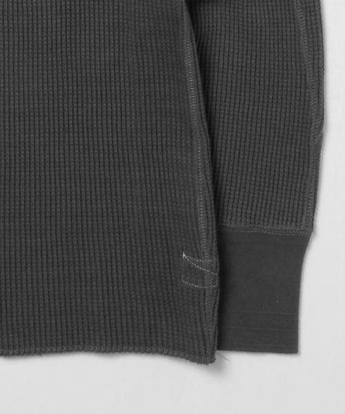 Healthknit（ヘルスニット）の「Healthknit / スーパー ヘビー サーマル（Tシャツ/カットソー・メンズ・ナチュラル/チャコールグレー/ネイビー/グレー・SMALL/MEDIUM/LARGE）」の17枚目の写真