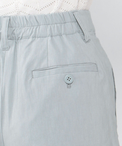 A/C DESIGN BY ALPHA CUBIC（エーシーデザインバイアルファキュービック）の「◇カタログ掲載◇【麻シリーズ】麻入りワイドパンツ（その他パンツ・レディース・サックスブルー/ライトグレー/ネイビー・67/64）」の11枚目の写真
