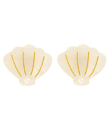 Khaju | Khaju:シェルイヤリング□(イヤリング)