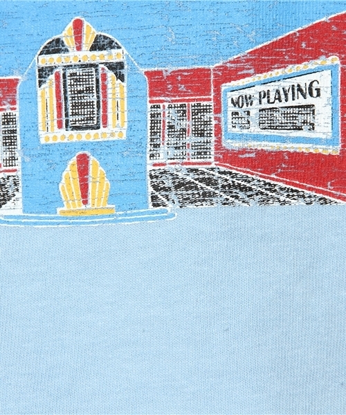 WEGO（ウィゴー）の「WEGO/Pomposo Tシャツ（Tシャツ/カットソー・レディース・アイボリー/サックスブルー・FREE）」の9枚目の写真